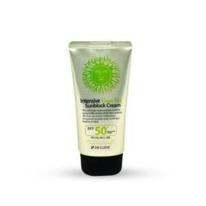 3W Clinic Intensive Green Tea Sunblock Cream SPF 50+PA+++ (70ml)