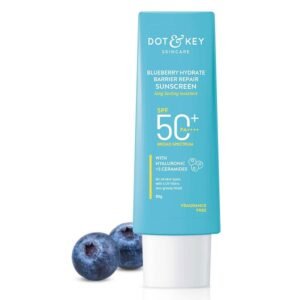 Dot & Key Blueberry Hydrate Barrier Repair Sunscreen SPF 50, 80 g