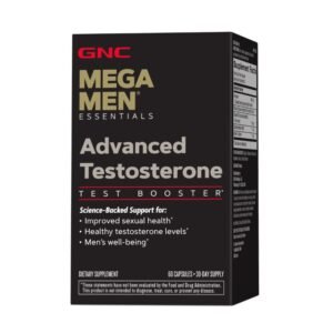GNC Mega Men Advanced Testosterone – 60 Capsules