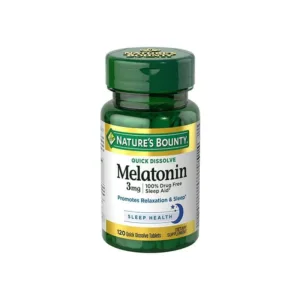 Nature’s Bounty Melatonin 3mg – 120 Tablets