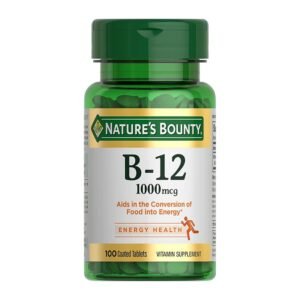 Nature’s Bounty Vitamin B-12 1000mcg – 100 Tablets