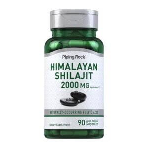 Piping Rock Himalayan Shilajit 2000mg – 90 Capsules