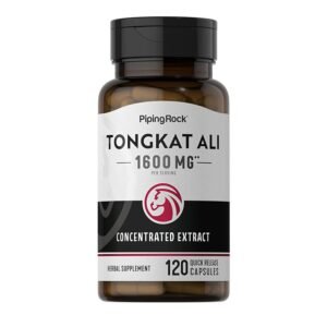 Piping Rock Tongkat Ali 1600mg – 120 Capsules