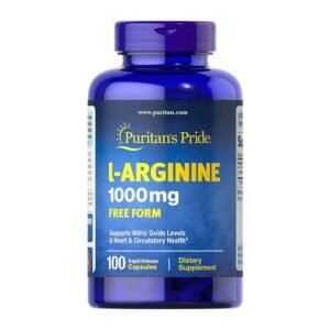 Puritan’s Pride L-arginine 1000 Mg – 100 Capsules