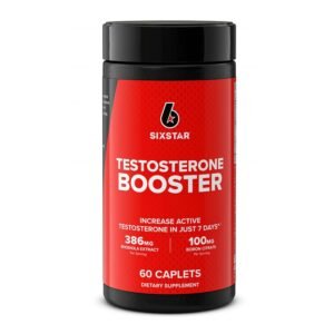 Six Star Testosterone Booster 386mg – 60 Caplets