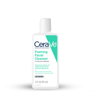CeraVe Foaming Facial Cleanser for Normal to Oily Skin 87ml
