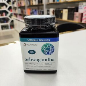 Youtheory Ashwagandha 1000 mg – 180 capsules
