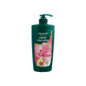 Follow me Green Tea Hijab Micellar Anti Itch Shampoo for All Hair Types(650ml)