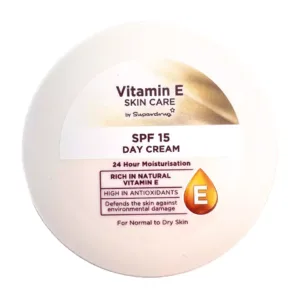 Superdrug Skincare Vitamin E SPF15 Day Cream For Normal to Dry Skin 100ml